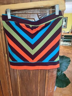 Wet Seal Chevron Knit Tube Top